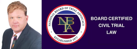 Lawyer Certified by National Board of Trial Advocacy